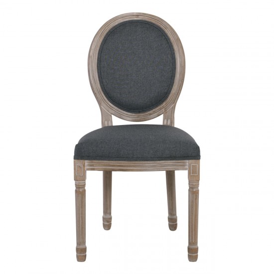 JAMESON Καρέκλα Decape / Ύφασμα Γκρι