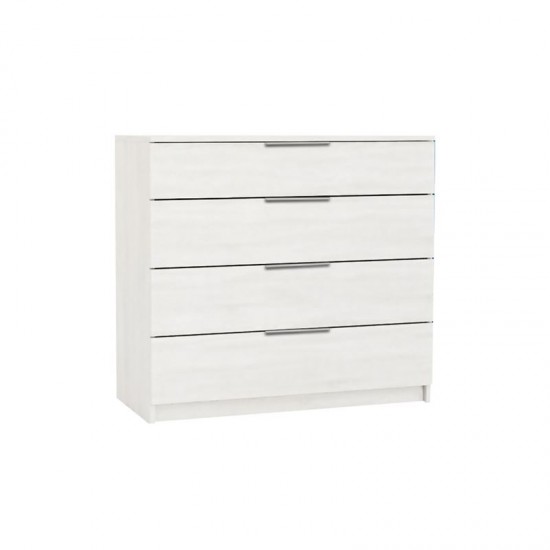DRAWER Συρταριέρα με 4 Συρτάρια / Άσπρο